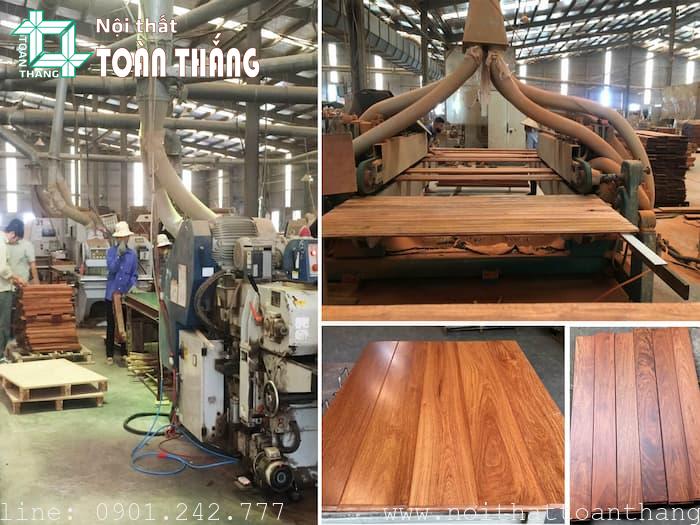 Nhà máy sàn gỗ tự nhiên Toàn Thắng