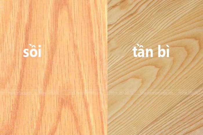 Màu sắc nổi trội của sàn gỗ sồi so với sàn gỗ Tần Bì