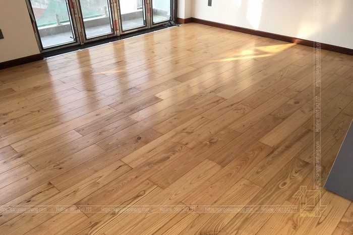 Công trình bằng sàn gỗ Tần Bì kỹ thuật được Sàn gỗ Kỹ thuật Toàn Thắng thiết kế và lắp đặt thành công 